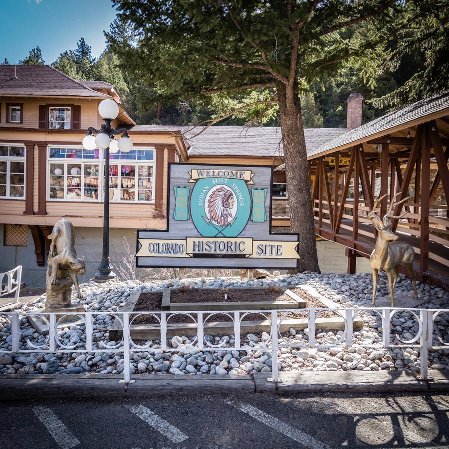 Indian Hot Springs Hotel Idaho Springs Exterior foto